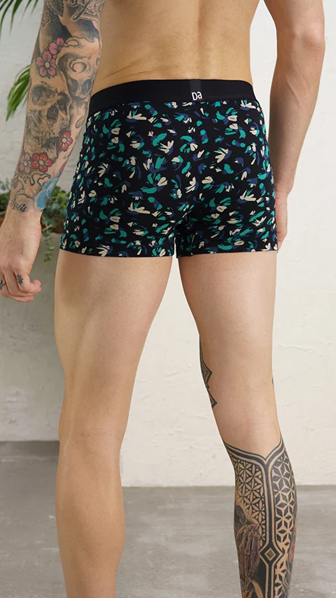 Deo-Soft Trunks Tropical Black