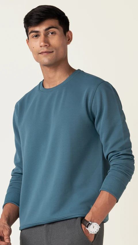 Constant Ottoman Sweatshirt Stardust Blue