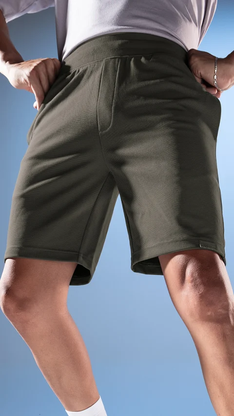 Constant Casual Shorts Assure Green