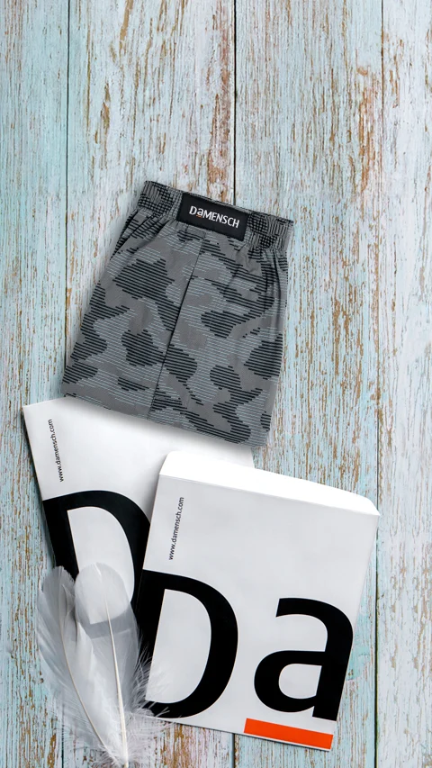 BREEEZE Ultra-light Boxer Shorts Digital Camo Grey
