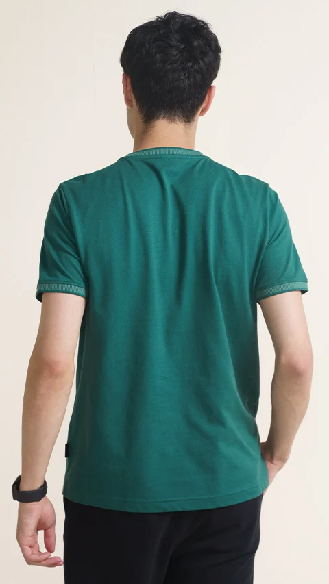 Constant All-Degree Pique T-Shirts Deep Green