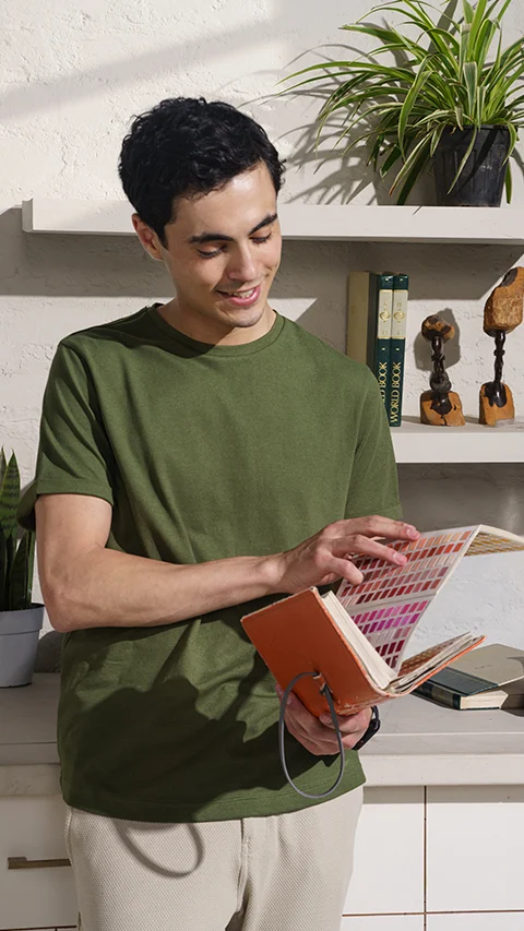 Constant All-Degree Pique T-Shirts Solid Evergreen