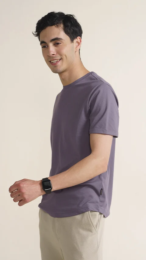 Constant All-Degree Pique T-Shirts Solid Luxe Lavender