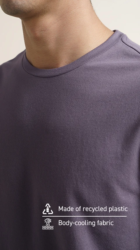 Constant All-Degree Pique T-Shirts Solid Luxe Lavender