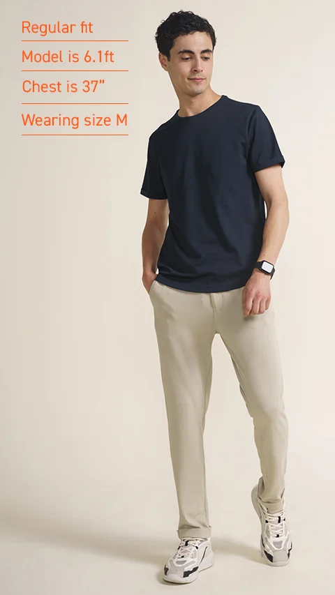 Constant All-Degree Pique T-Shirts Solid Nomad Navy