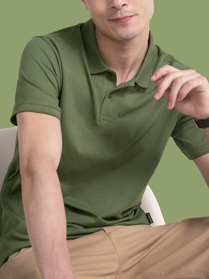 Constant All-Degree Pique Polo Forest Green