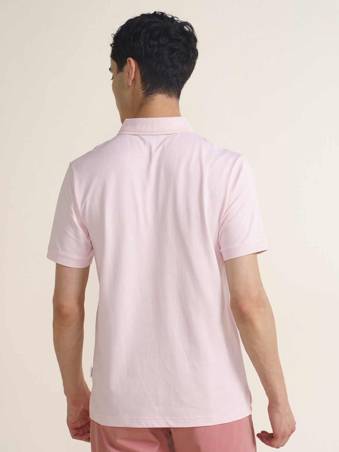 Constant All-Degree Pique Polo Powder Pink