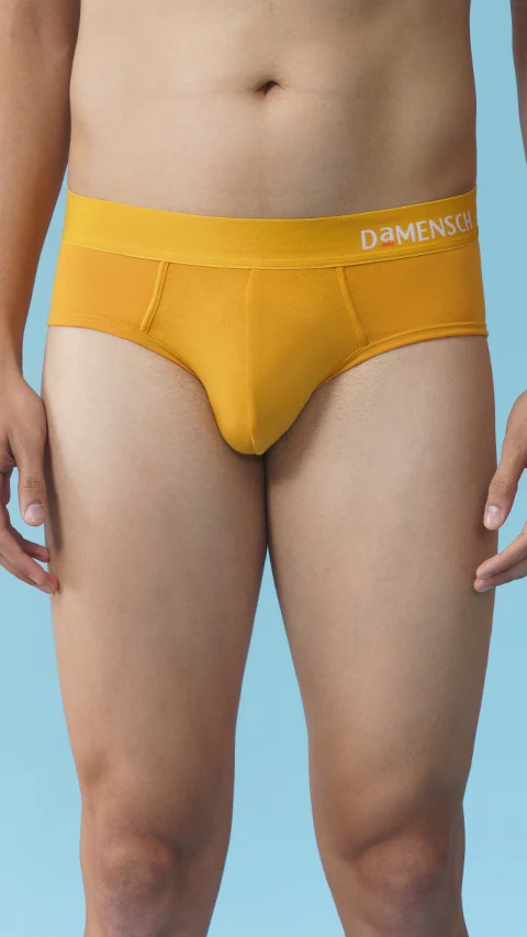 Deo-Soft Briefs Chrome Yellow