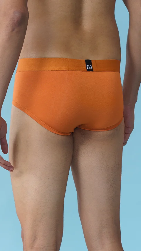 Deo-Soft Briefs Bold-Gold Flame