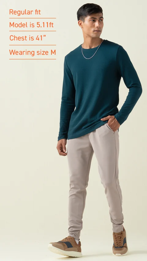 Statement Popcorn Textured Casual Tees Teal Blue