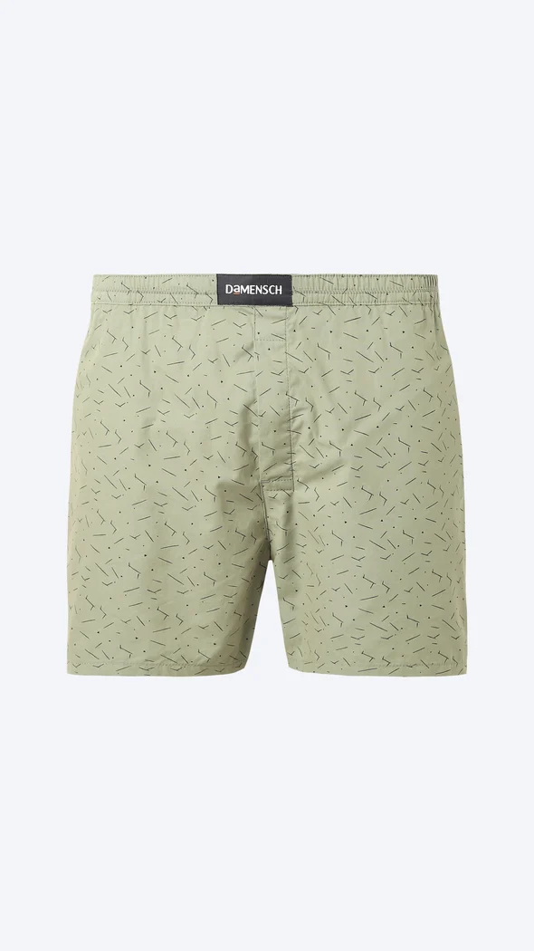 BREEEZE Ultra-light Boxer Shorts Core Print Dot Green