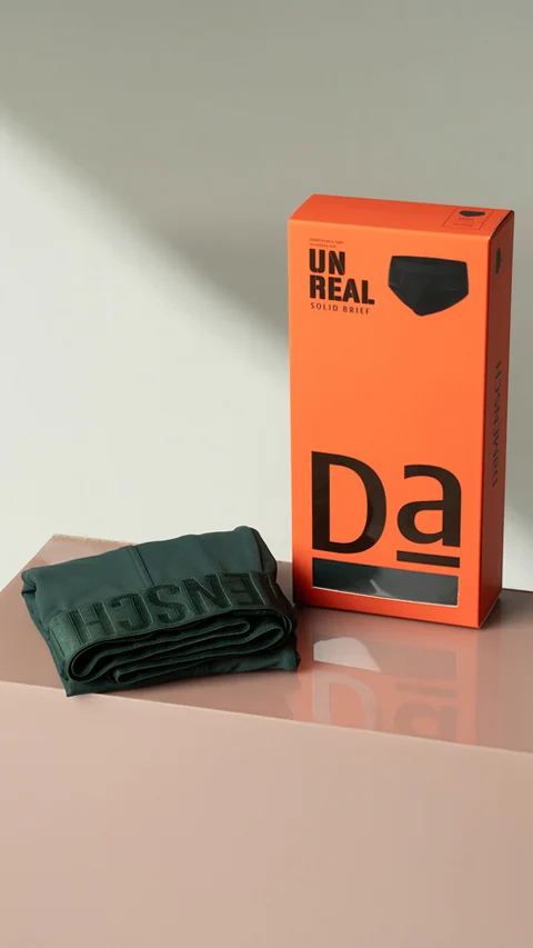 Unreal Brief- Emerald Green