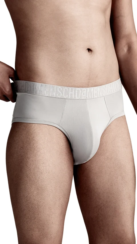 Unreal Brief- Silver Grey