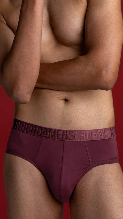 Unreal Brief- Topaz Red