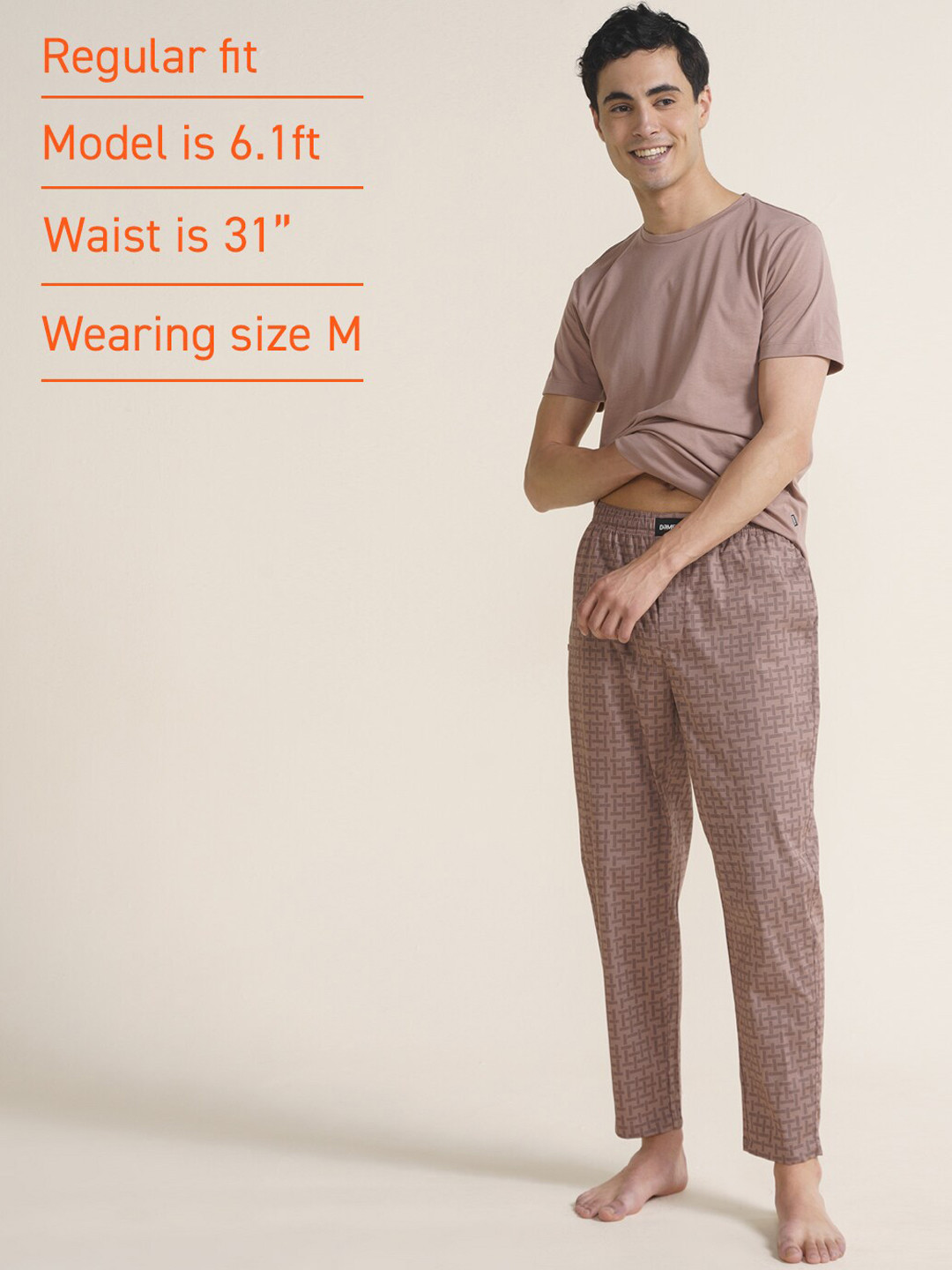 The Stretch Pyjama Pants Midnight Mauve