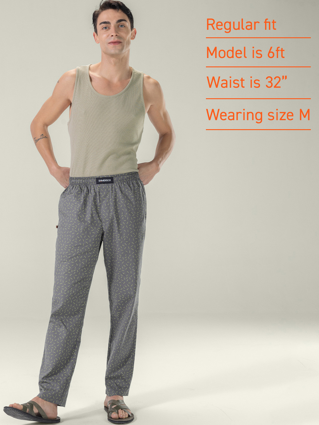 Breeeze Lounge Pyjama Alberta Grey