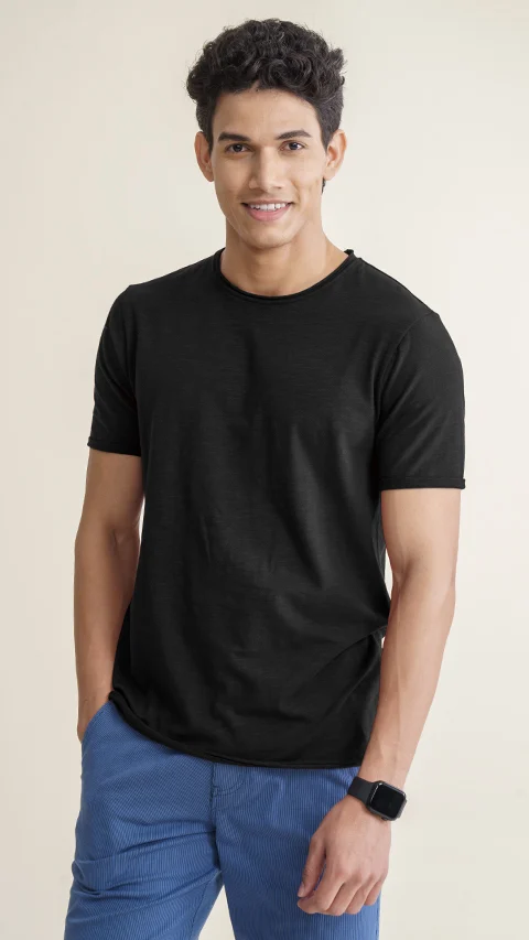 Fluid Tees Jet Black
