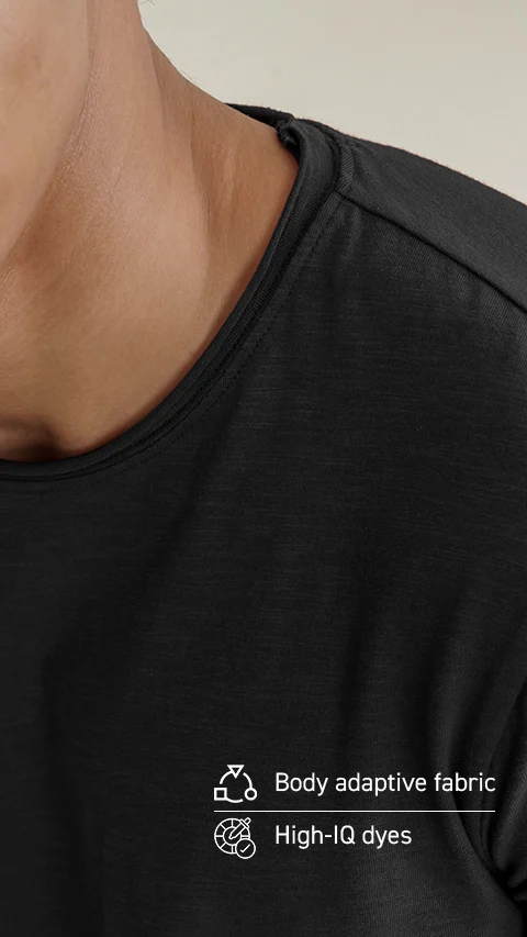 Fluid Tees Jet Black