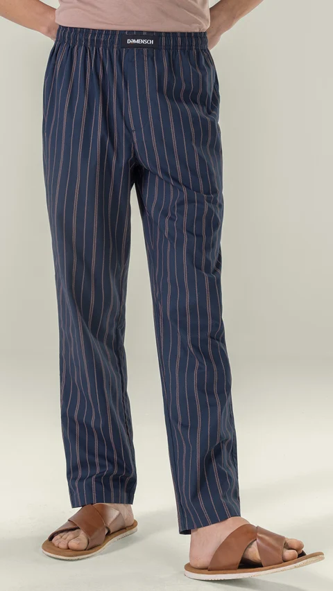 Relaxed Fit Pyjama Printed Lounge Navy M