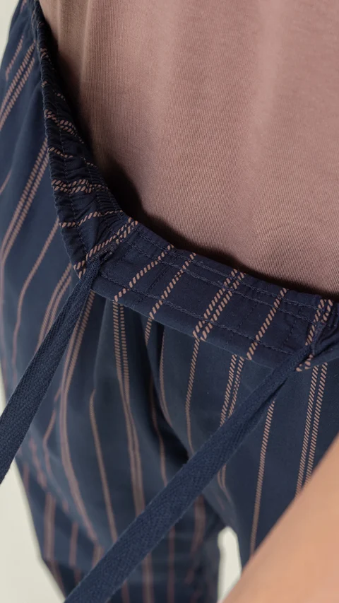 Relaxed Fit Pyjama Printed Lounge Navy M