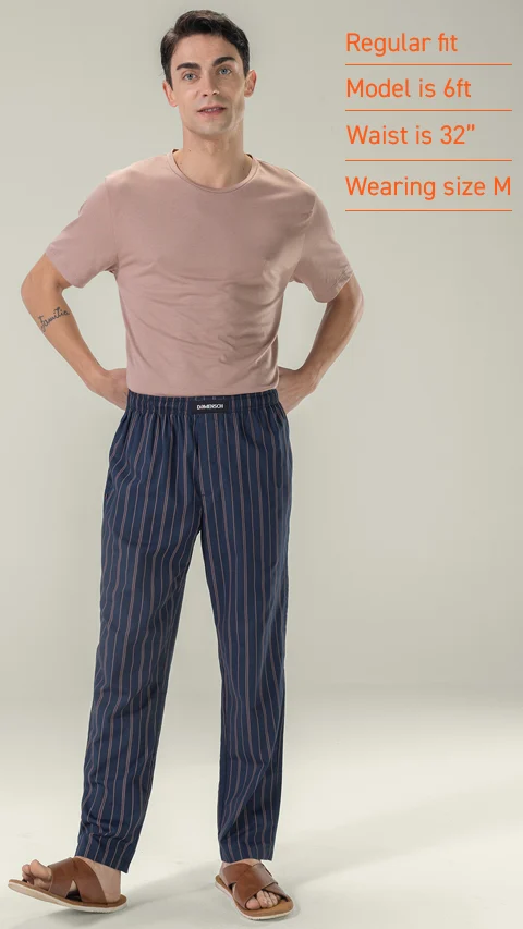 Relaxed Fit Pyjama Printed Lounge Navy M