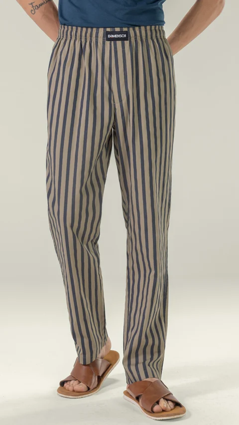 Relaxed Fit Pyjama Printed Savvy Beige M
