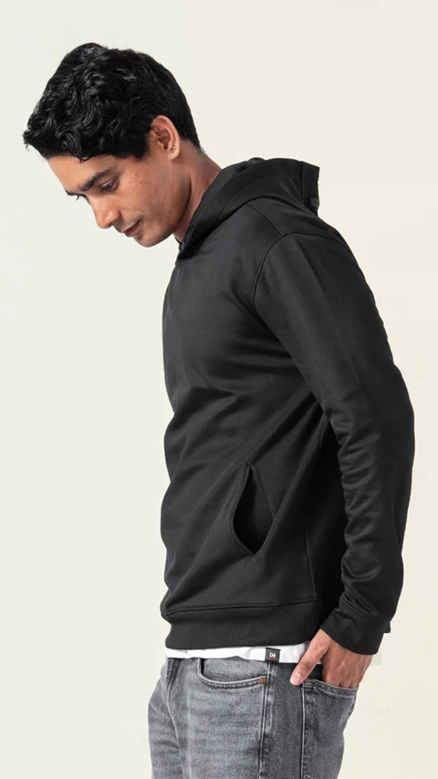 ReNEWd Closed Hoodie Eclipse Black