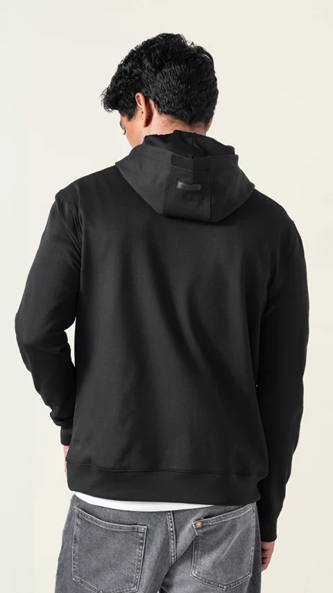 ReNEWd Closed Hoodie Eclipse Black