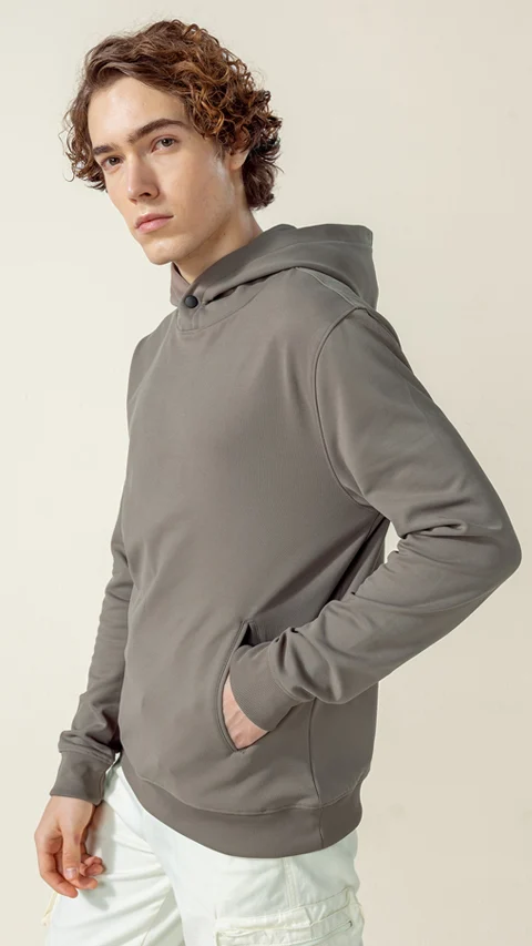 ReNEWd Closed Hoodie Java Brown