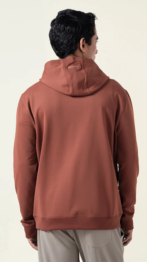 ReNEWd Closed Hoodie Rustic Red