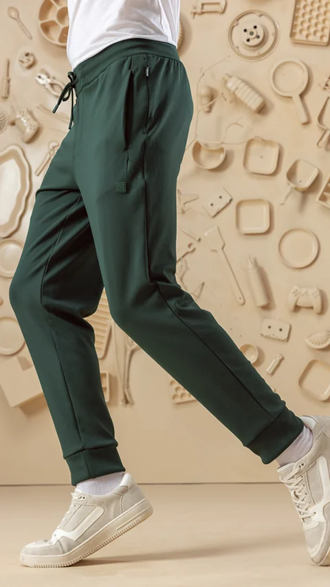 ReNEWd Heavy Weight Jogger Eden Green