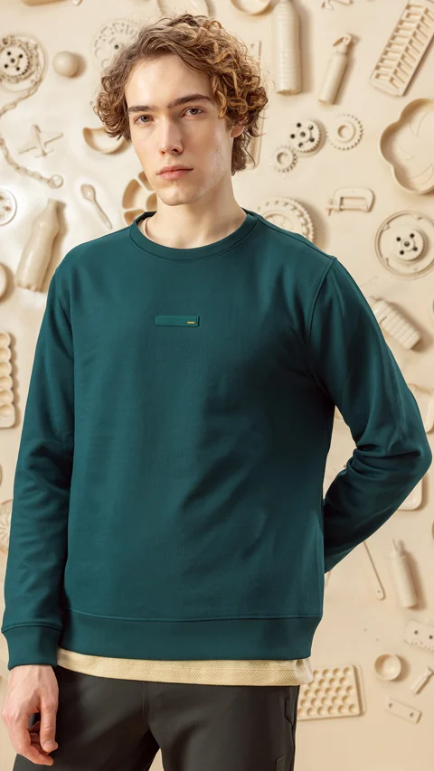 ReNEWd Sweatshirt Marine Teal