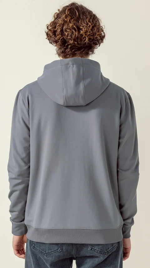 ReNEWd Zipper Hoodie City Grey