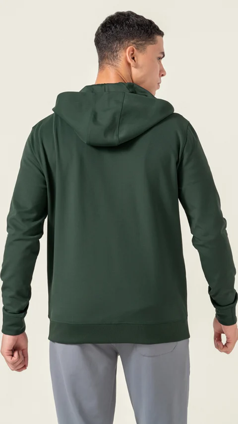 ReNEWd Zipper Hoodie Lush Green