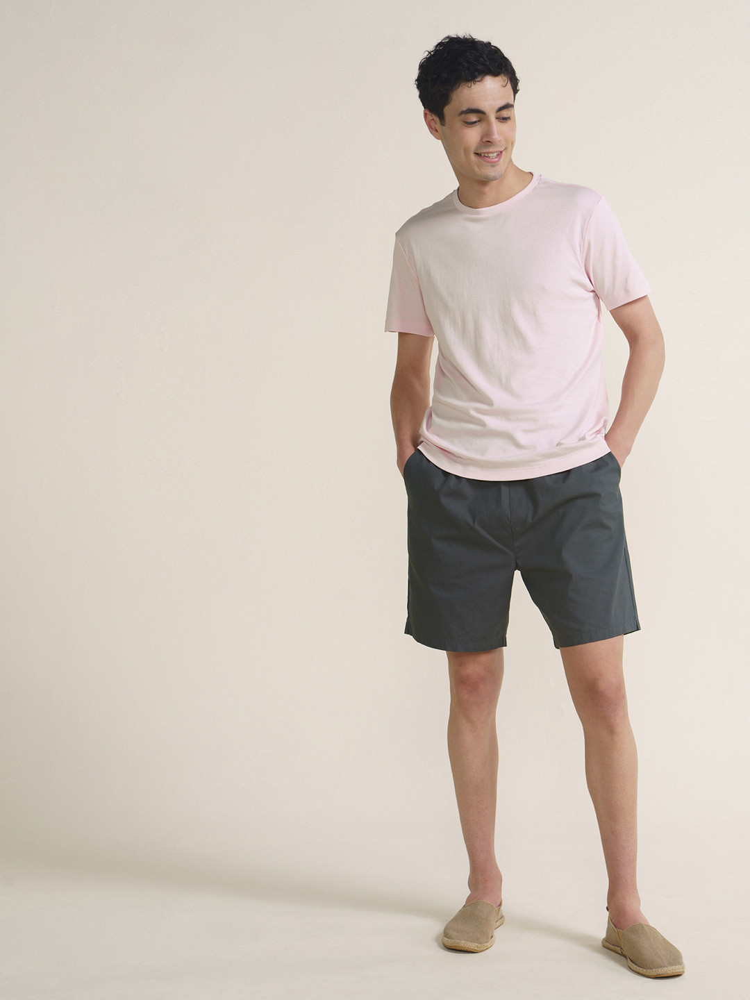 Breeeze Ultra-Light Casual Lounge Shorts Glide Grey