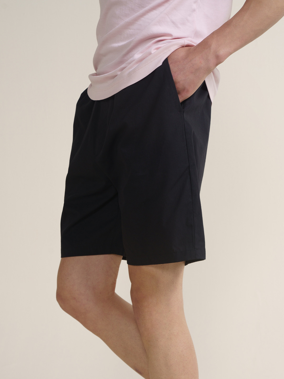 Breeeze Ultra-Light Casual Lounge Shorts Jet Black