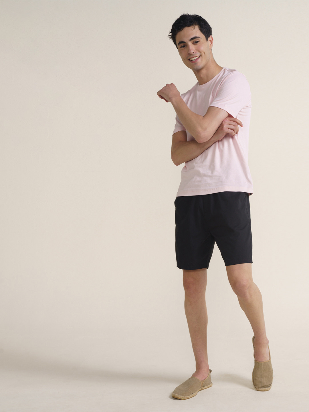 Breeeze Ultra-Light Casual Lounge Shorts Jet Black