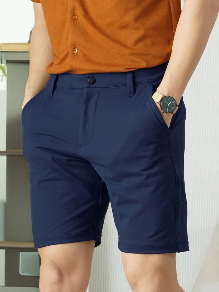 Constant Chino Shorts Jim Blue