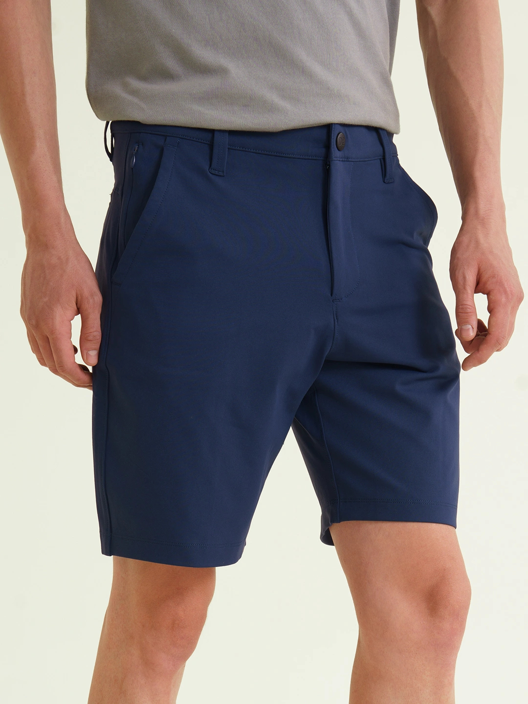y*様 House on the hill Short Pants Navy 9 Constant 500 Day Chino Shorts Jim Blue For Men | DaMENSCH