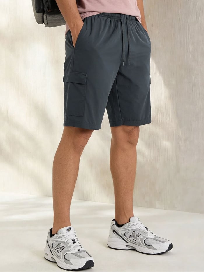 Araam Cargo Shorts Dusk Blue