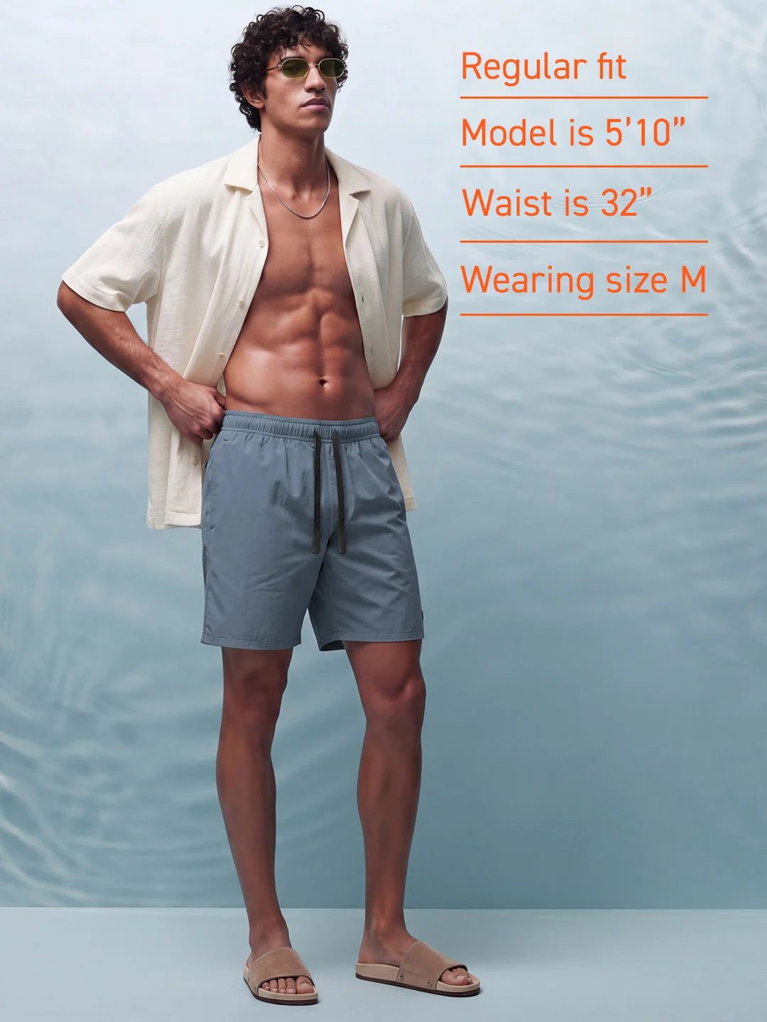 DaAqua Swim Shorts Lucid Blue