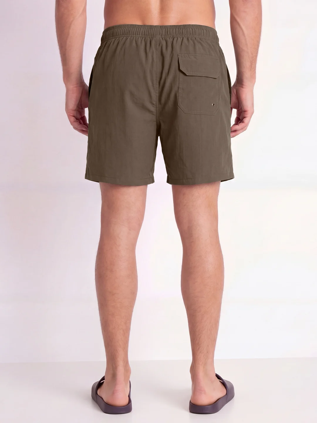 DaAqua Swim Shorts Pier Brown