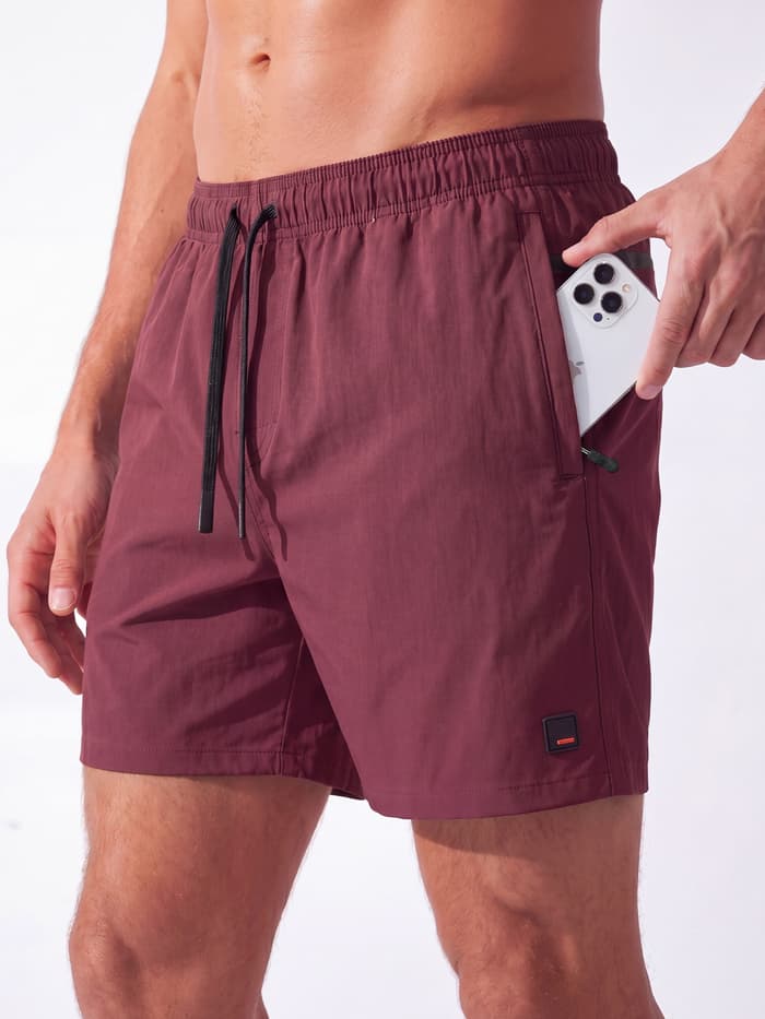 DaAqua Swim Shorts Sundown Wine