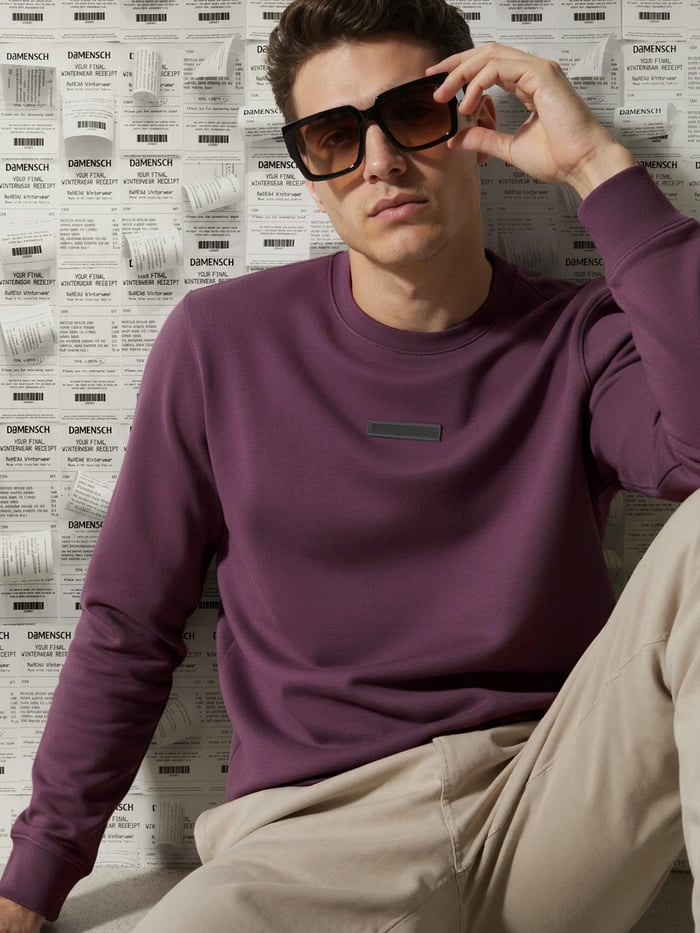 ReNEWd Classic Sweatshirts Misty Plum