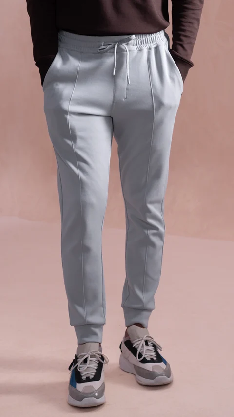 Statement Elemental Knit Jogger Mist Grey