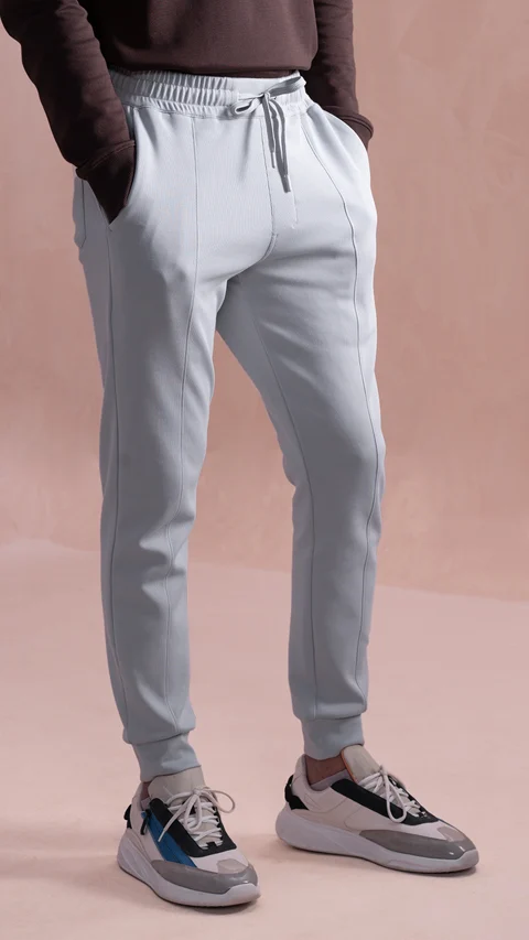 Statement Elemental Knit Jogger Mist Grey