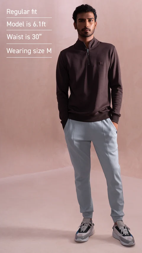 Statement Elemental Knit Jogger Mist Grey