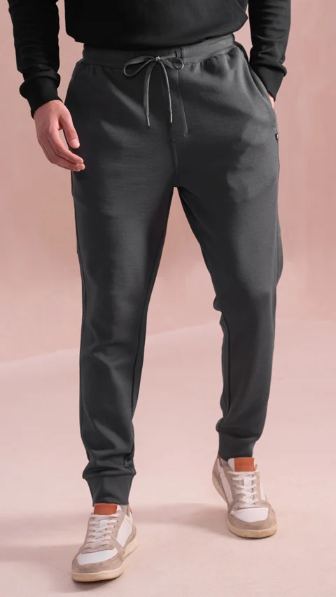 Statement Elemental Material Block Jogger Charcoal Dust