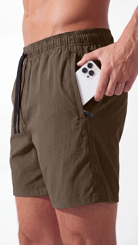 DaAqua Swim Shorts Pier Brown