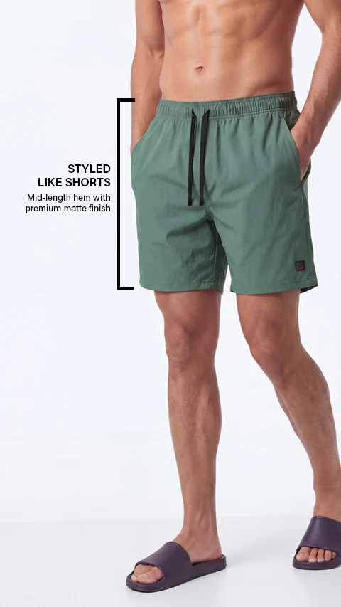 DaAqua Swim Shorts Dive Green